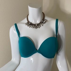 Aerie Maddie Convertible Bra, Turquoise, 34D